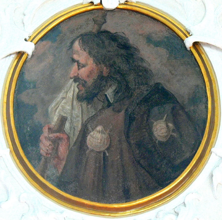 Angelika Kauffmann - Gli apostoli, Giacomo Maggiore, chiesa parrocchiale della Santissima Trinità di Schwarzenberg